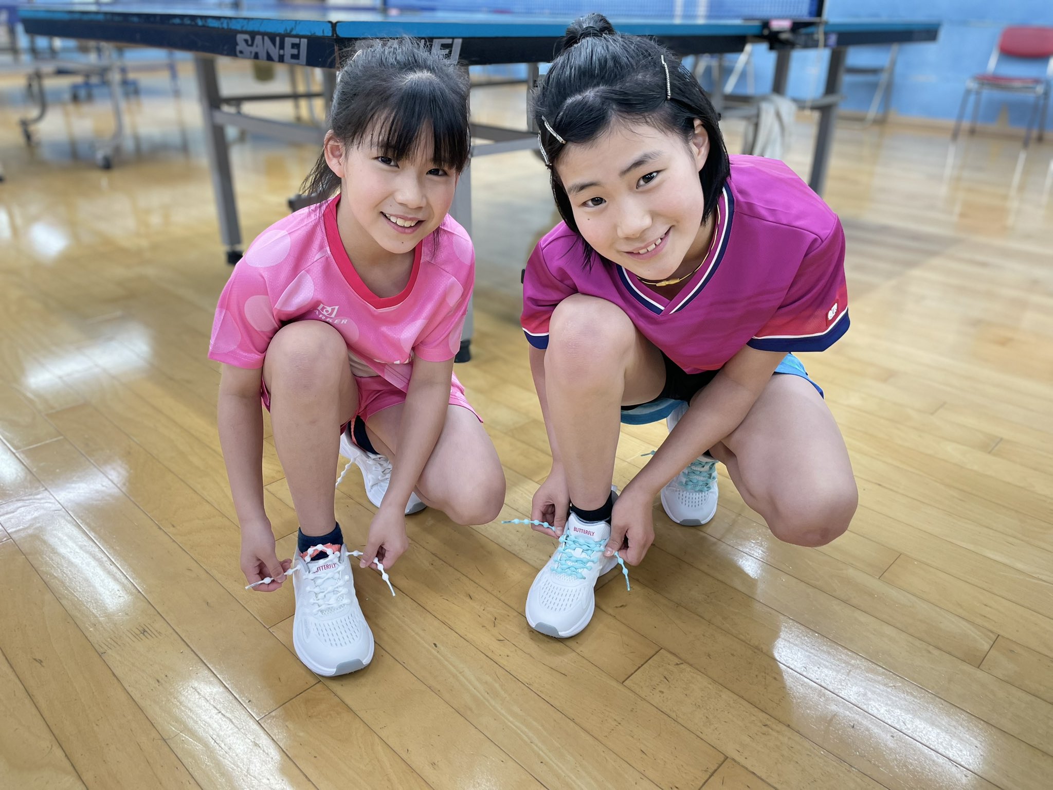 卓球・松島美空選手、松島愛空選手とのスポンサー契約を発表しました